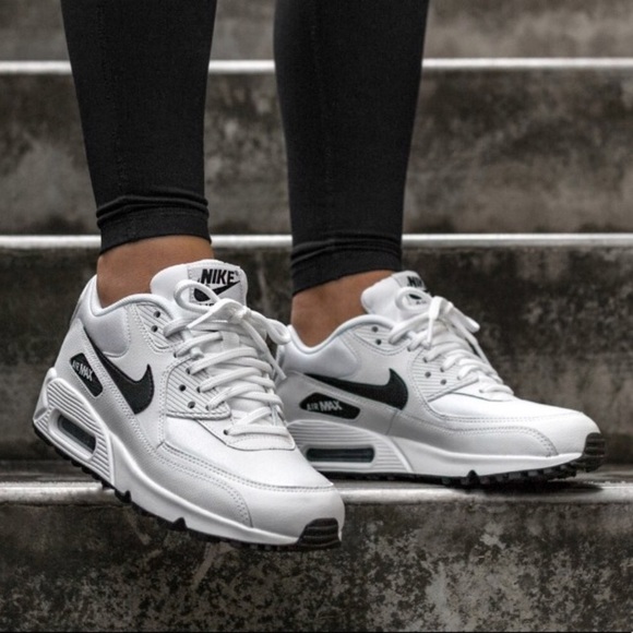 Nike Shoes Brand New Air Max 90 White Black Poshmark Nike Shoes Brand New Air Max 90 White Black Poshmark
